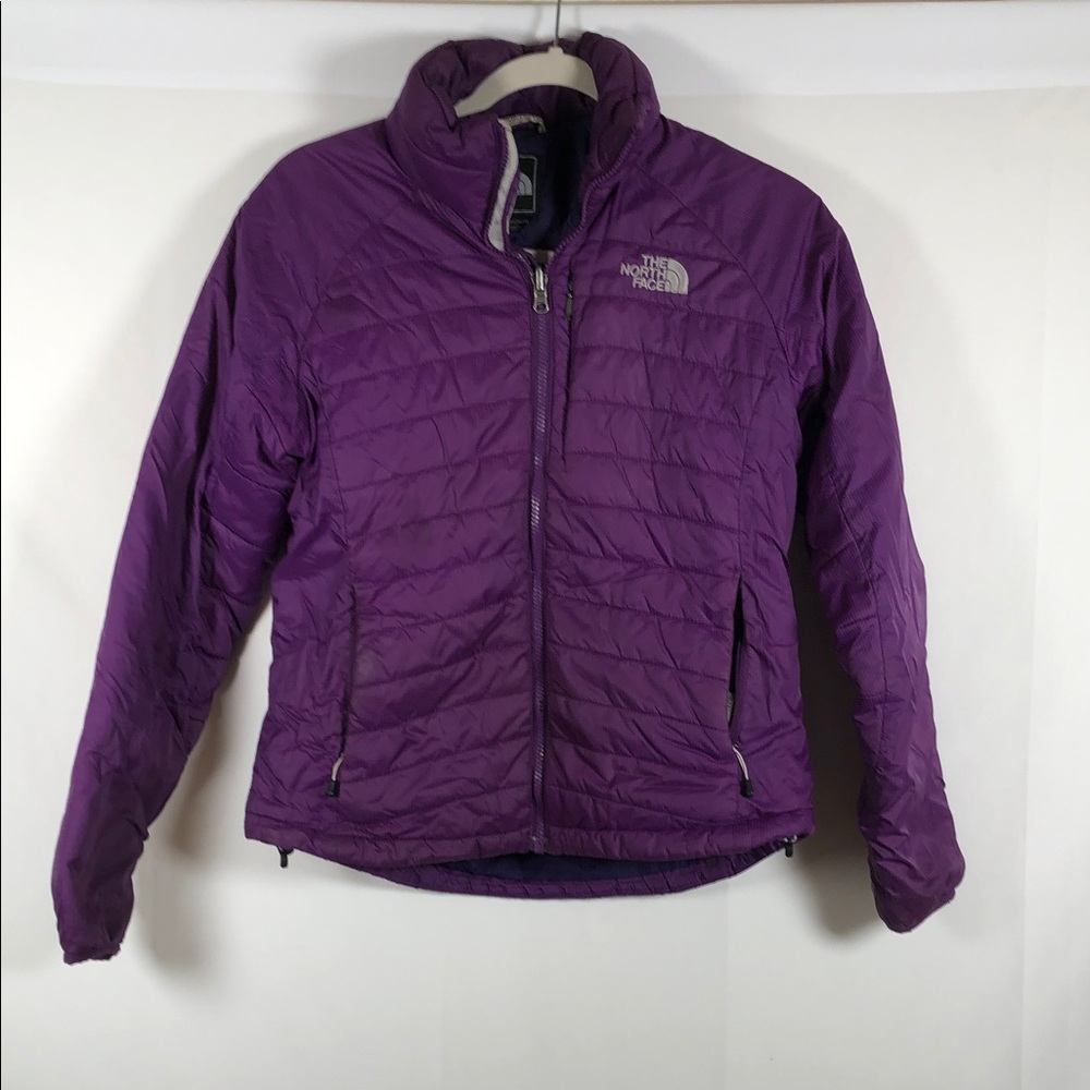 The‎ North Face Women's Purple Quilted Insulated Puffer Jacket